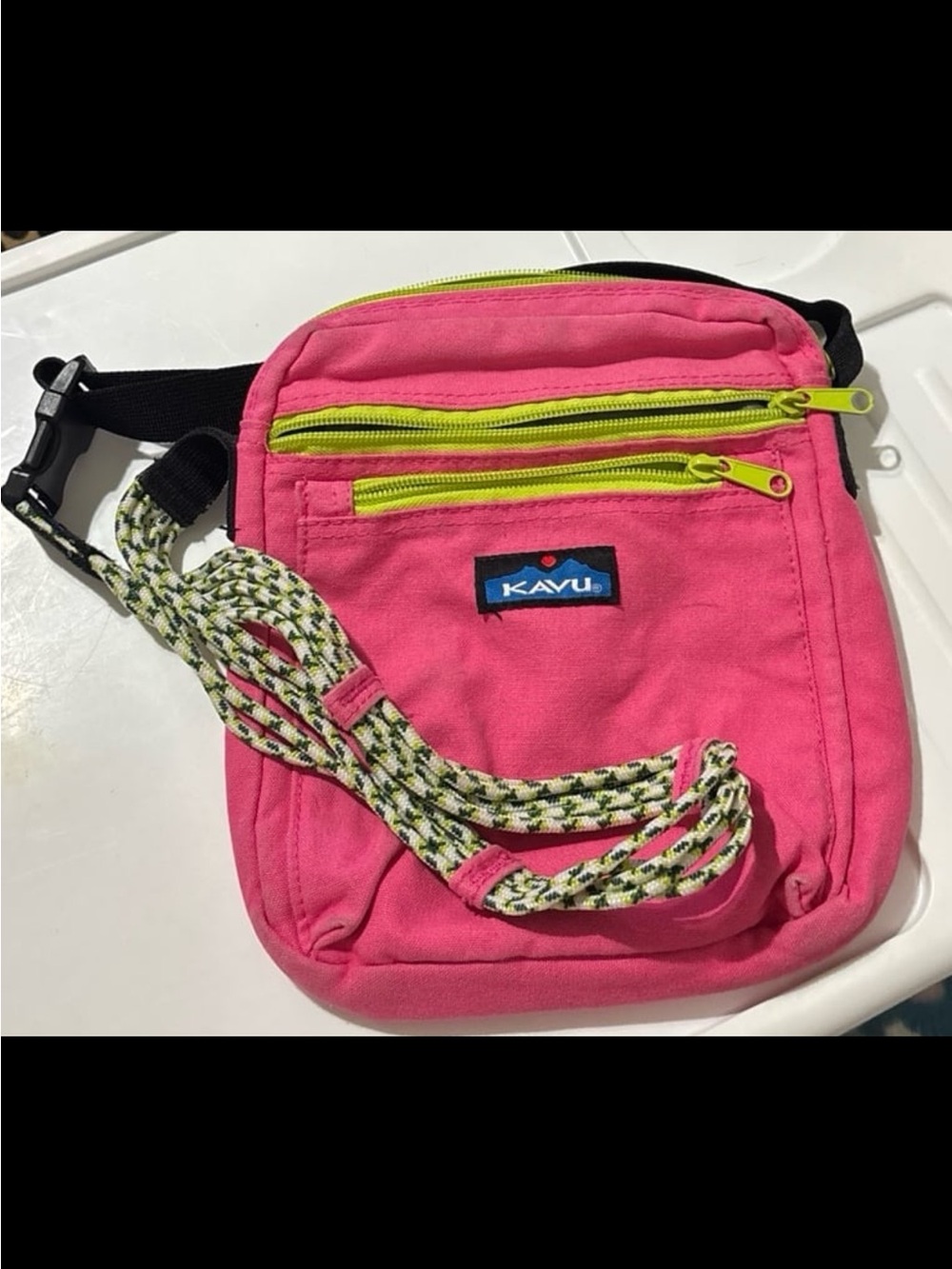 Kavu Pink Crossbody Bag